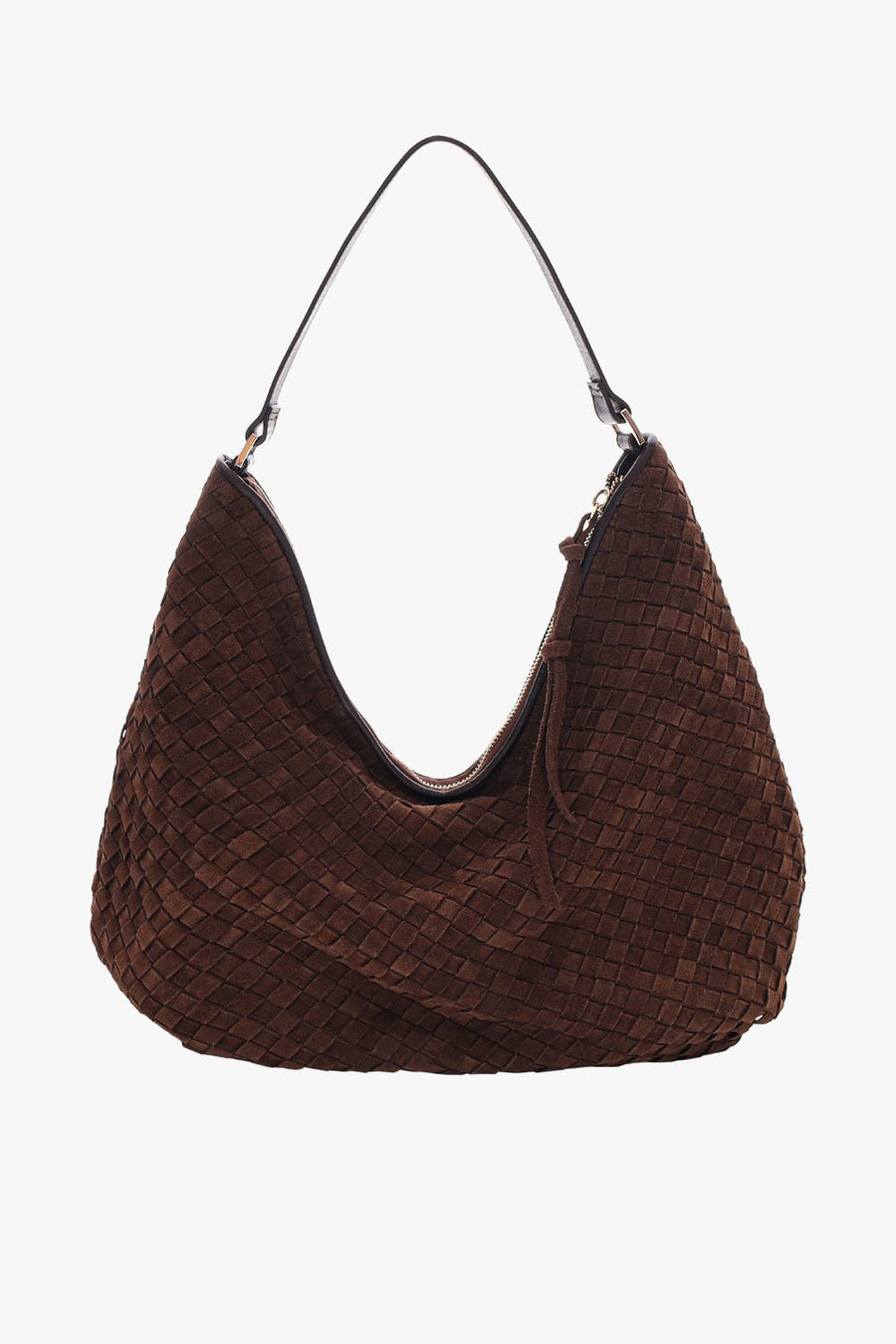 Rozzano Mindy braided Chocolate - Adax Shop - Shoulder bags