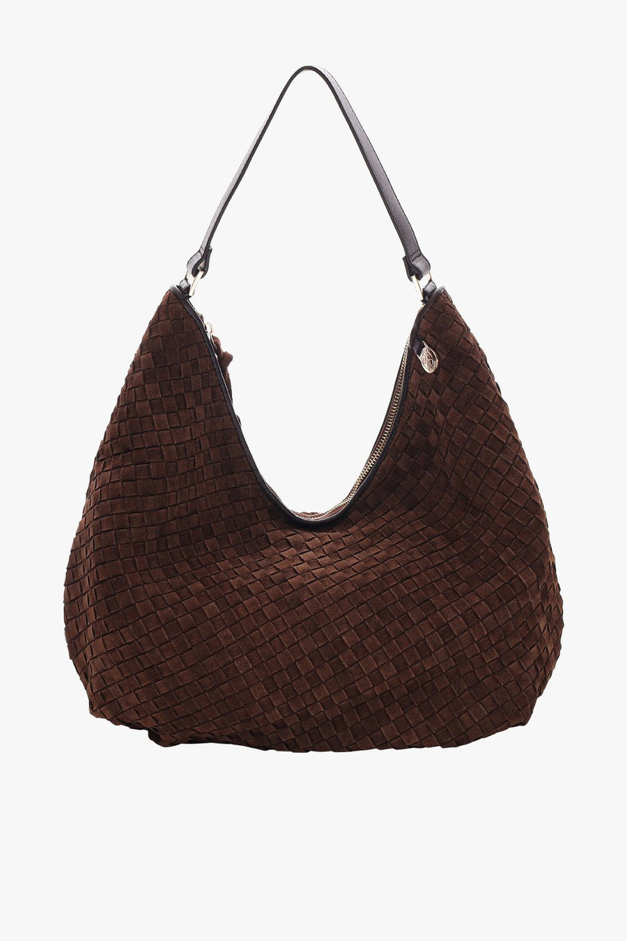 Rozzano Mindy braided Chocolate - Adax Shop - Shoulder bags