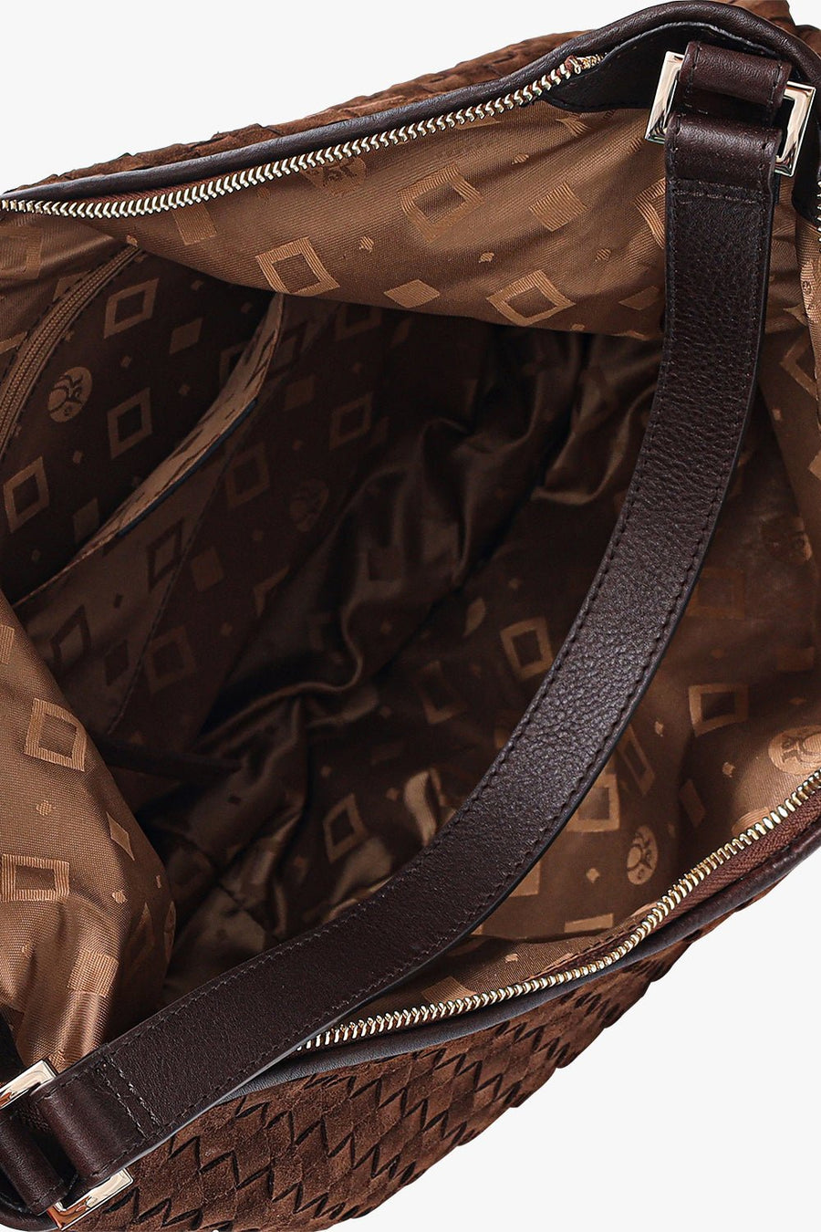 Rozzano Mindy braided Chocolate - Adax Shop - Shoulder bags