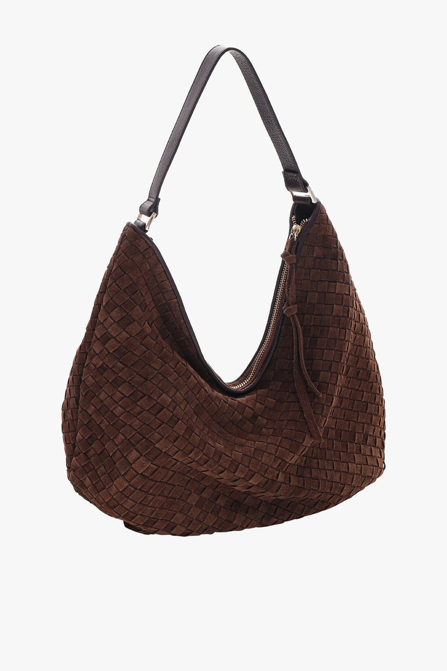 Rozzano Mindy braided Chocolate - Adax Shop - Shoulder bags