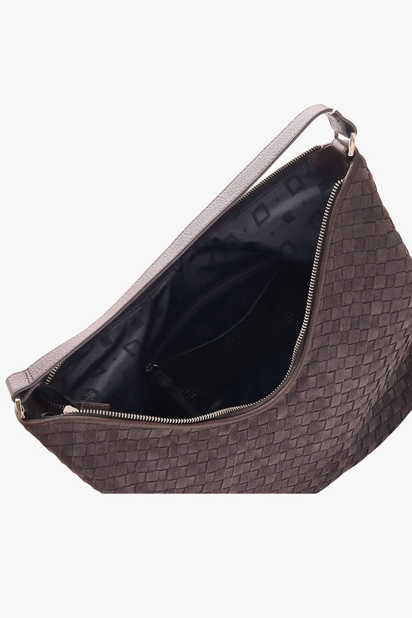 Rozzano Mindy braided Grey - Adax Shop - Shoulder bags