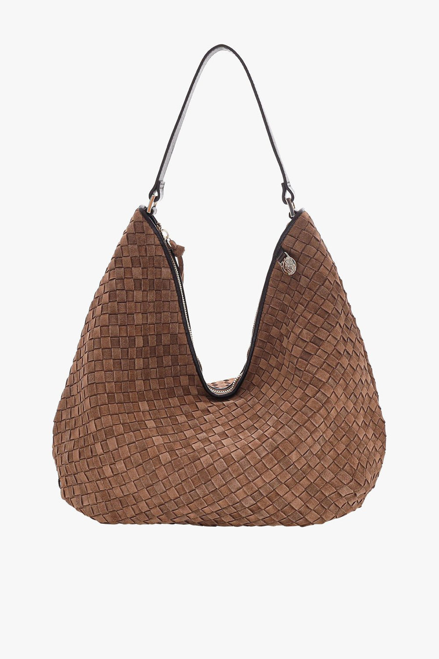 Rozzano Mindy braided Latte - Adax Shop - Shoulder bags