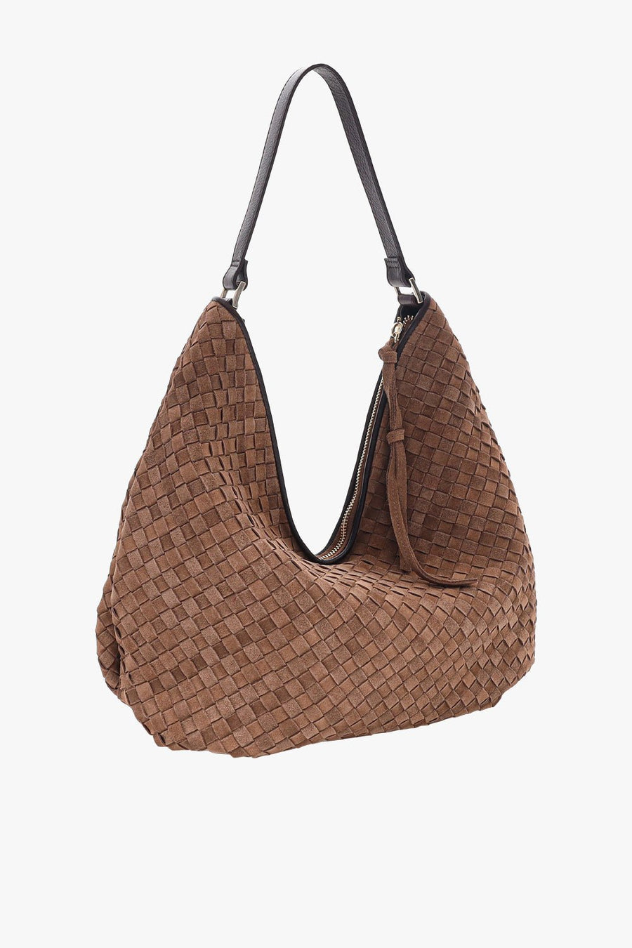 Rozzano Mindy braided Latte - Adax Shop - Shoulder bags