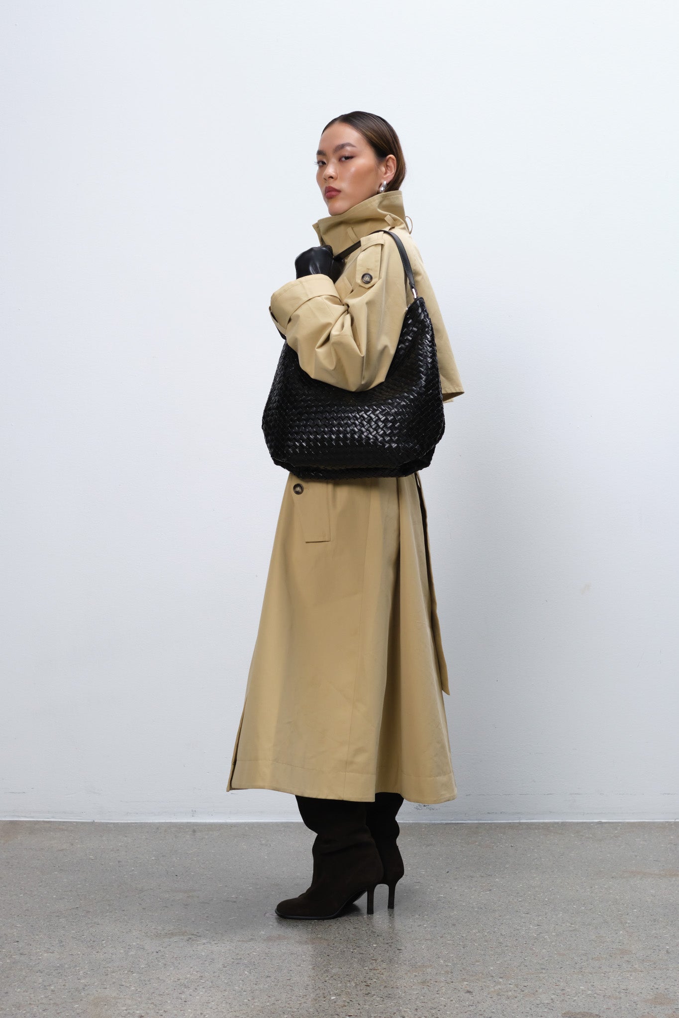 Salerno Tote Bag in Black