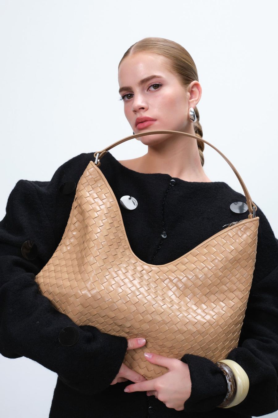 Salerno shoulder bag Mindy Sand - Adax Shop - Shoulder bags