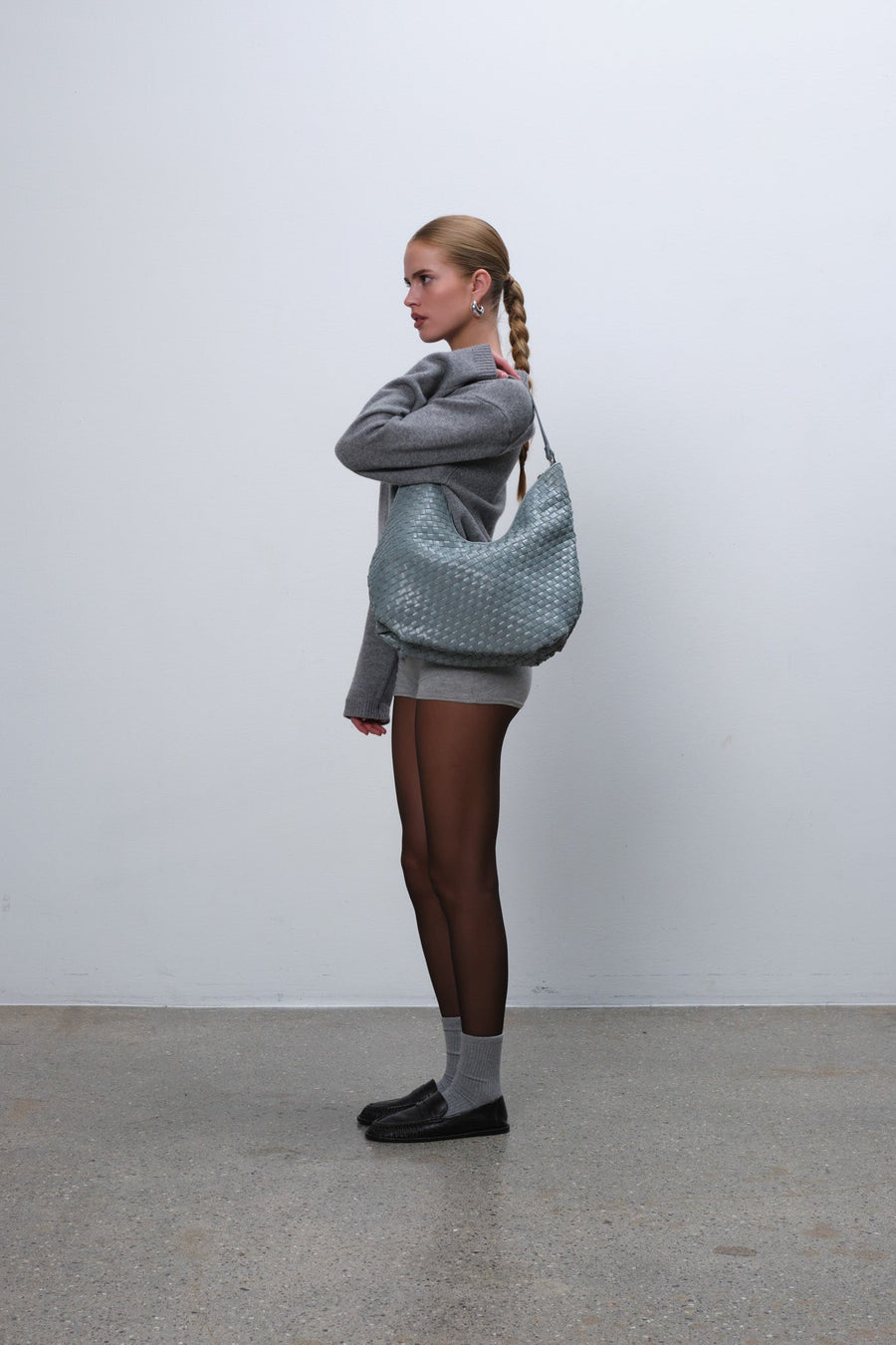 Salerno shoulder bag Mindy Sky blue - Adax Shop - Shoulder bags