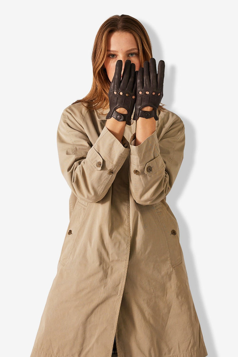 Glove Isabella Dark brown - Adax Shop - Gloves
