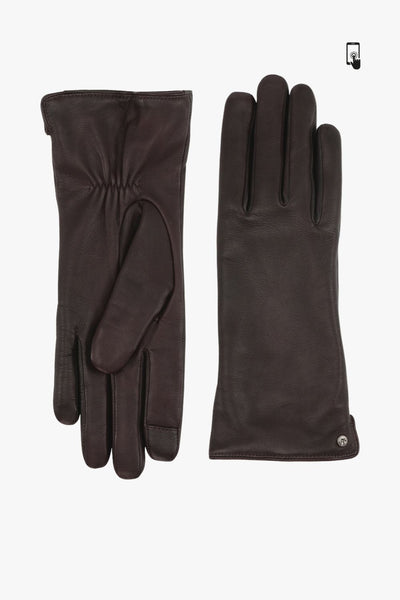 adax handschuhe Glove Simonia Dark brown – Adax Shop
