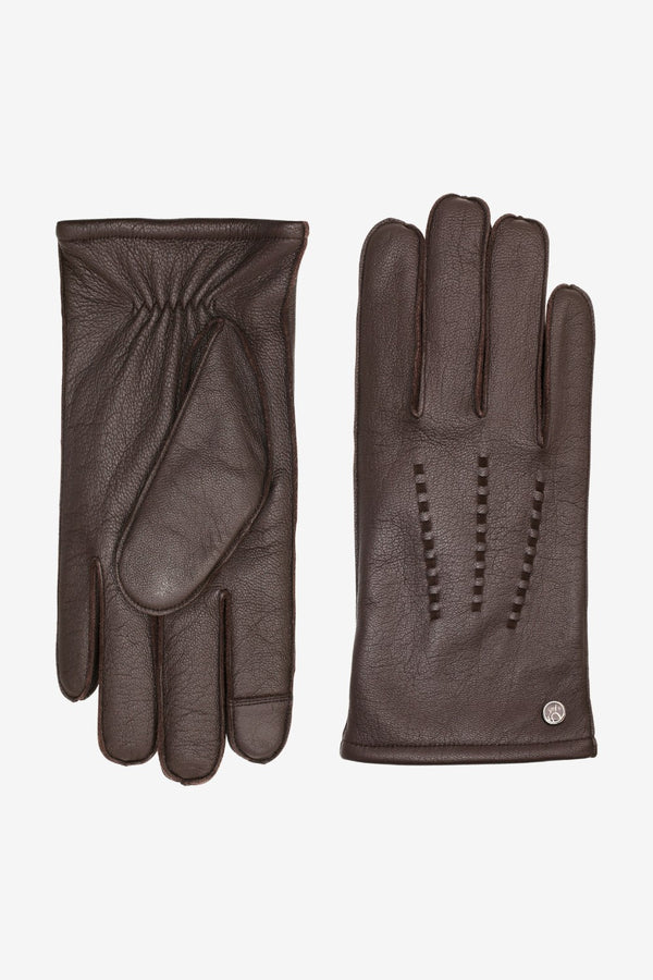 Adax glove Adam Dark brown