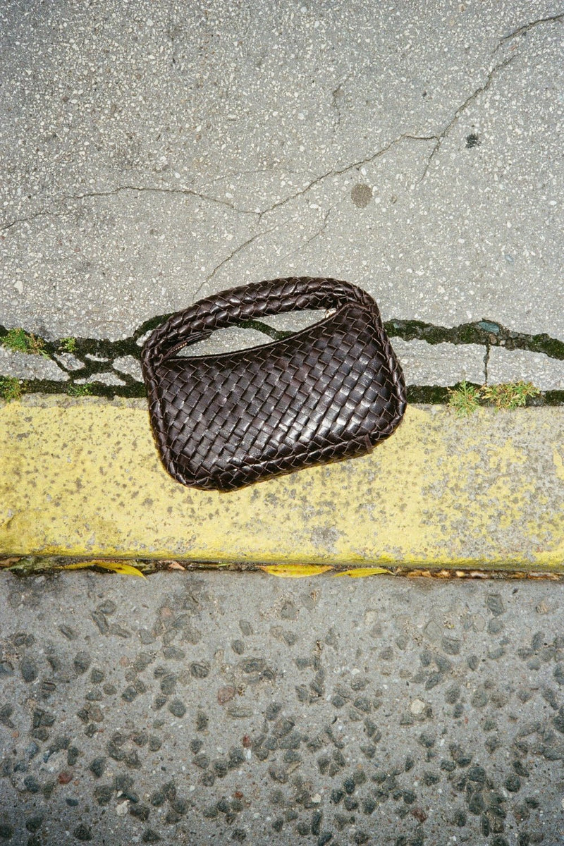 Salerno shoulder bag Madelaine Dark brown - Adax Shop - Handbag