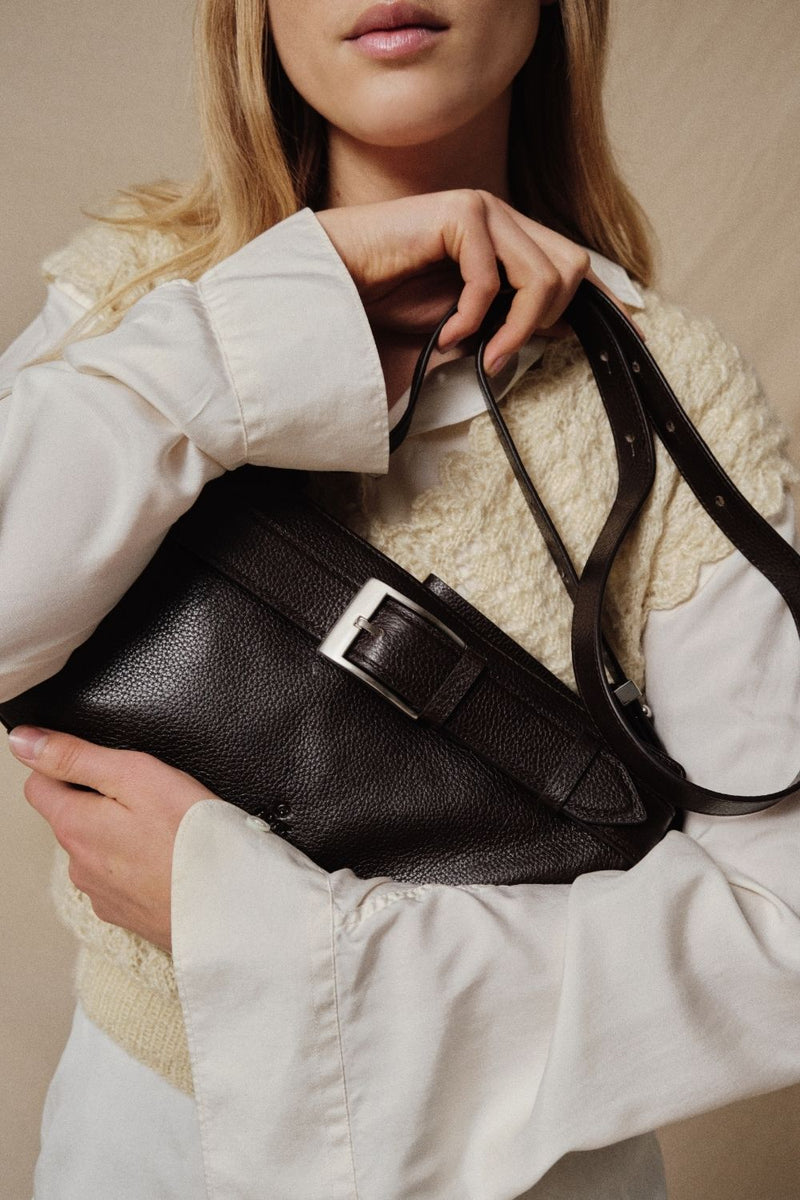 Cormorano shoulder bag Carrie Chocolate - Adax Shop - Crossbody