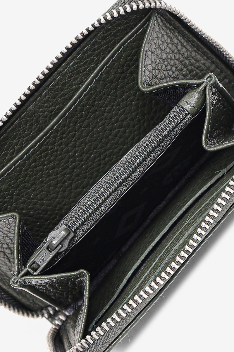 Cormorano wallet Cornelia Leaf green