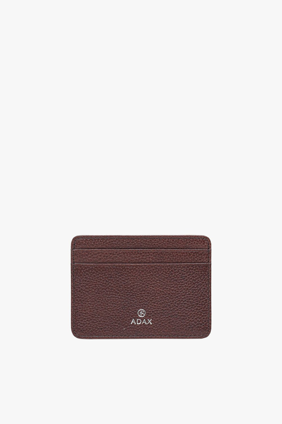 Bergamo credit card holder Sky Dark brown - Adax Shop - Wallets