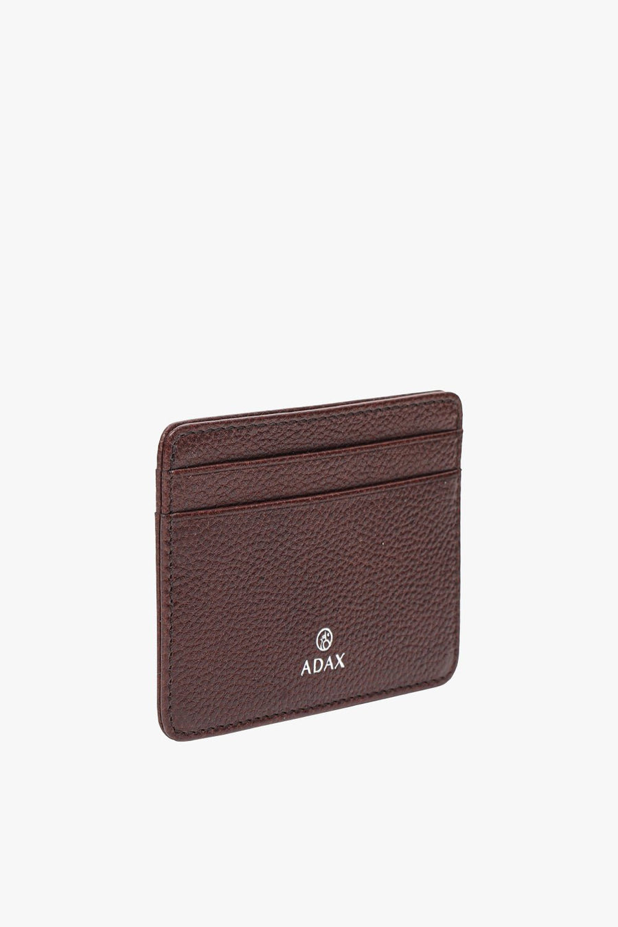 Bergamo credit card holder Sky Dark brown - Adax Shop - Wallets
