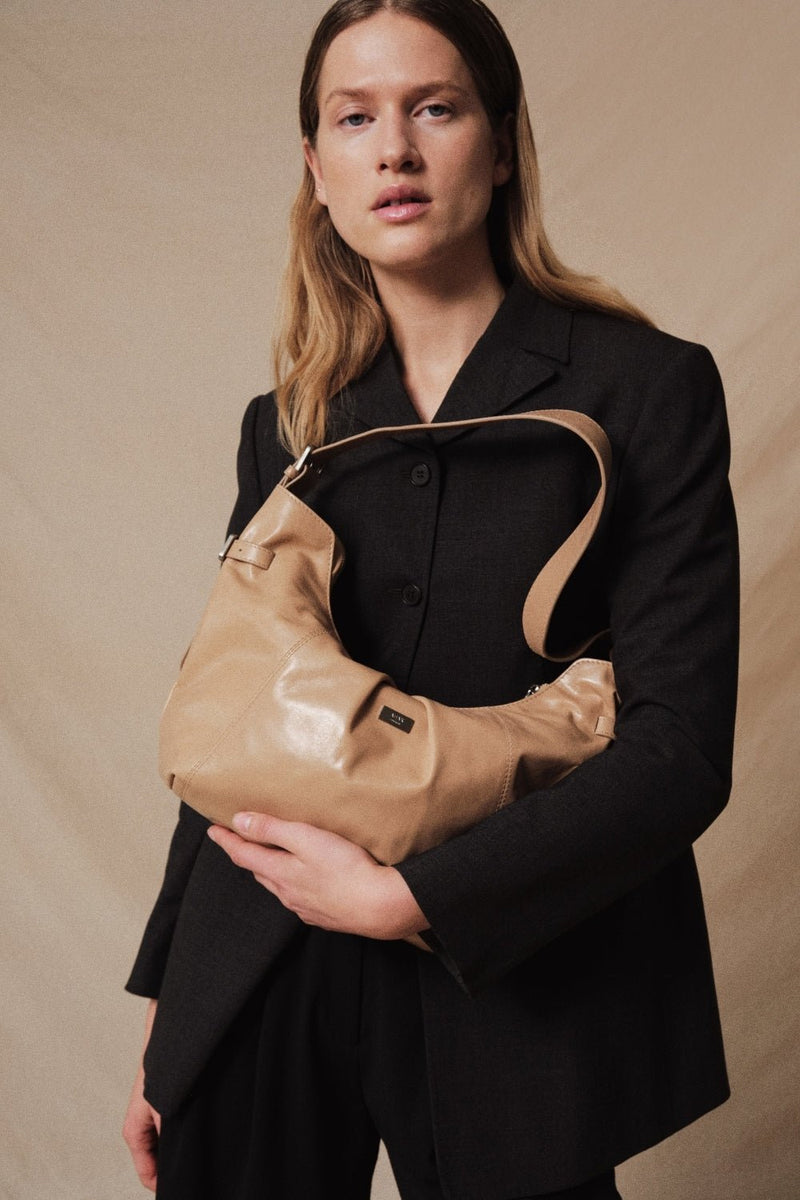 Milano shoulder bag Pascale Sand - Adax Shop - Shoulder bags