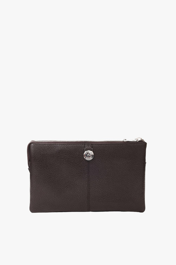 Cormorano combi clutch Silja Dark brown