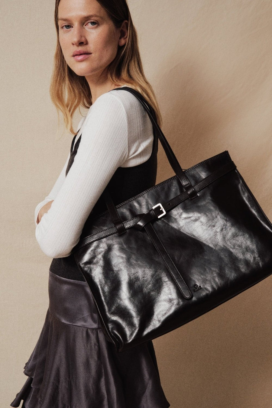 Milano handbag Thalia Dark brown - Adax Shop - Handbag