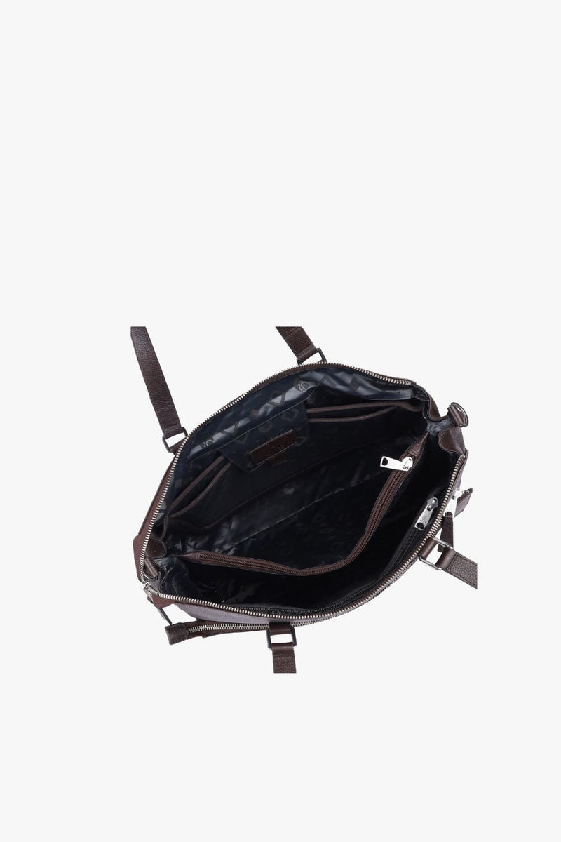 Napoli working bag Malika 14¨ Dark brown - Adax Shop - Business