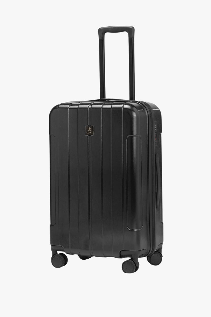 Black hard case carry on on sale