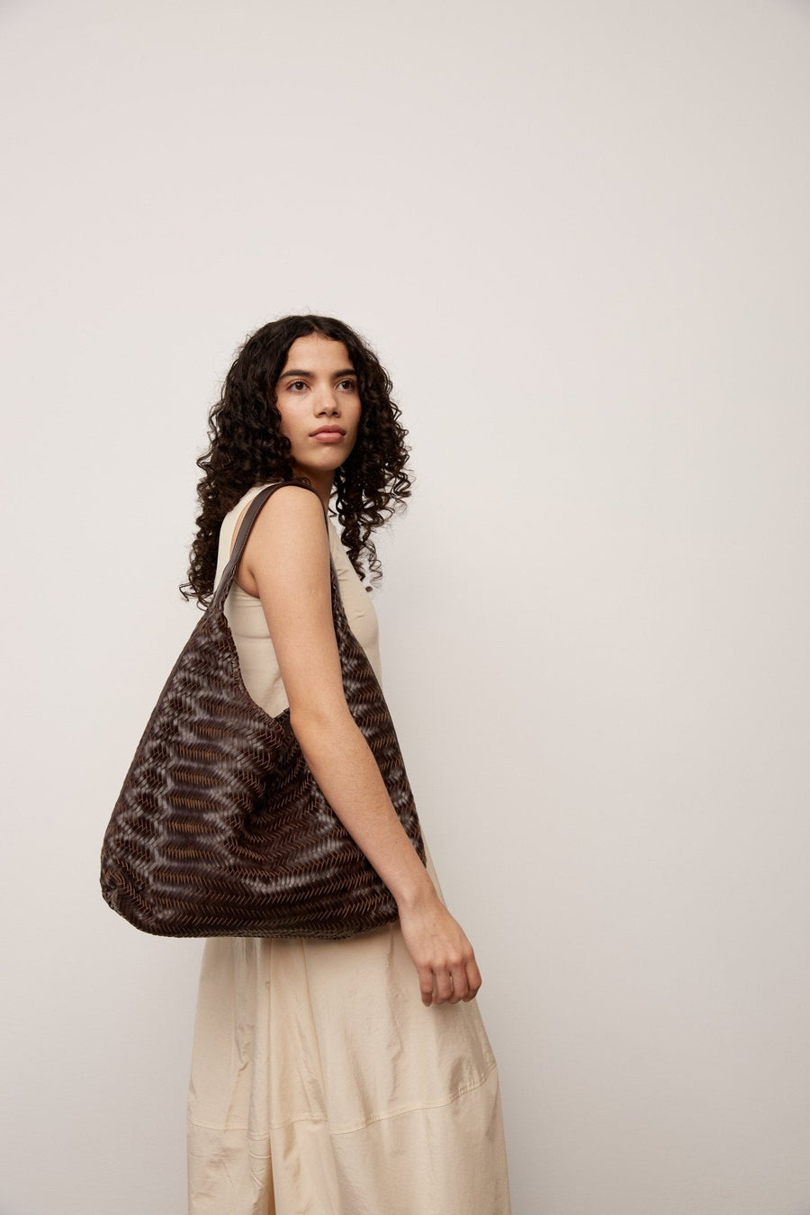 Lucca shoulder bag Isolde Dark brown - Adax Shop - Tasker