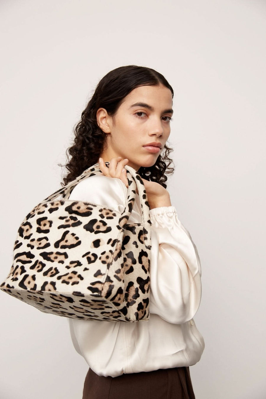 Molino handbag Livia Snow leo - Adax Shop - Handbag