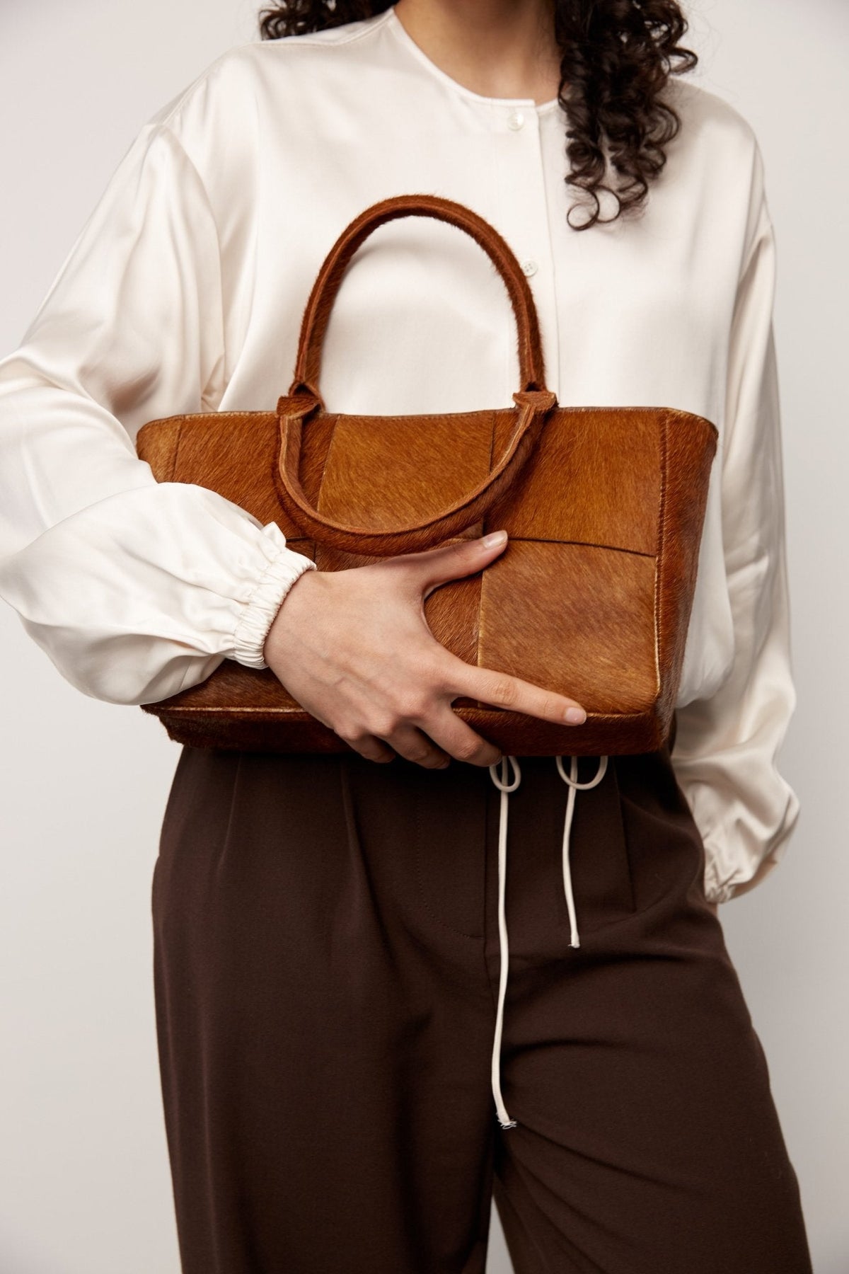 Molino braided handbag Harper Caramel – Adax Shop