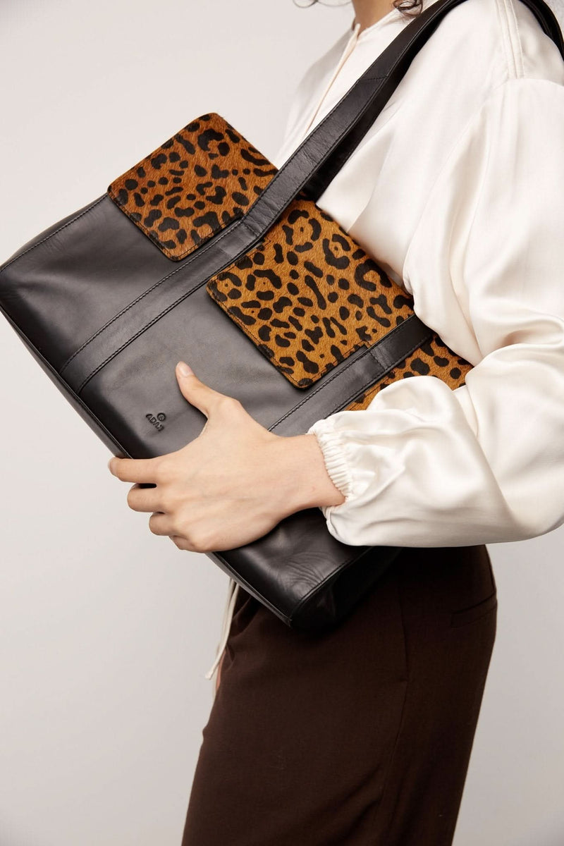 Amalfi leo handbag Celie Brown leo – Adax Shop