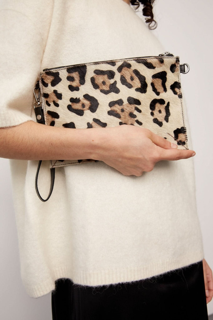 Molino combi clutch Randi Snow leo - Adax Shop - Clutches