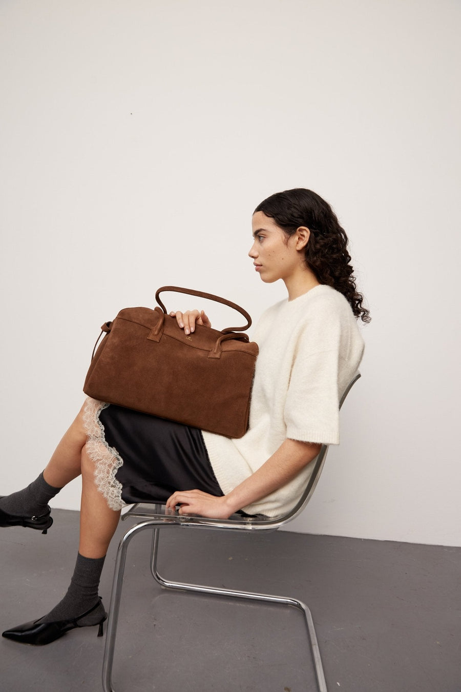 Rozzano shoulder bag Vivienne Chocolate - Adax Shop - Tasker