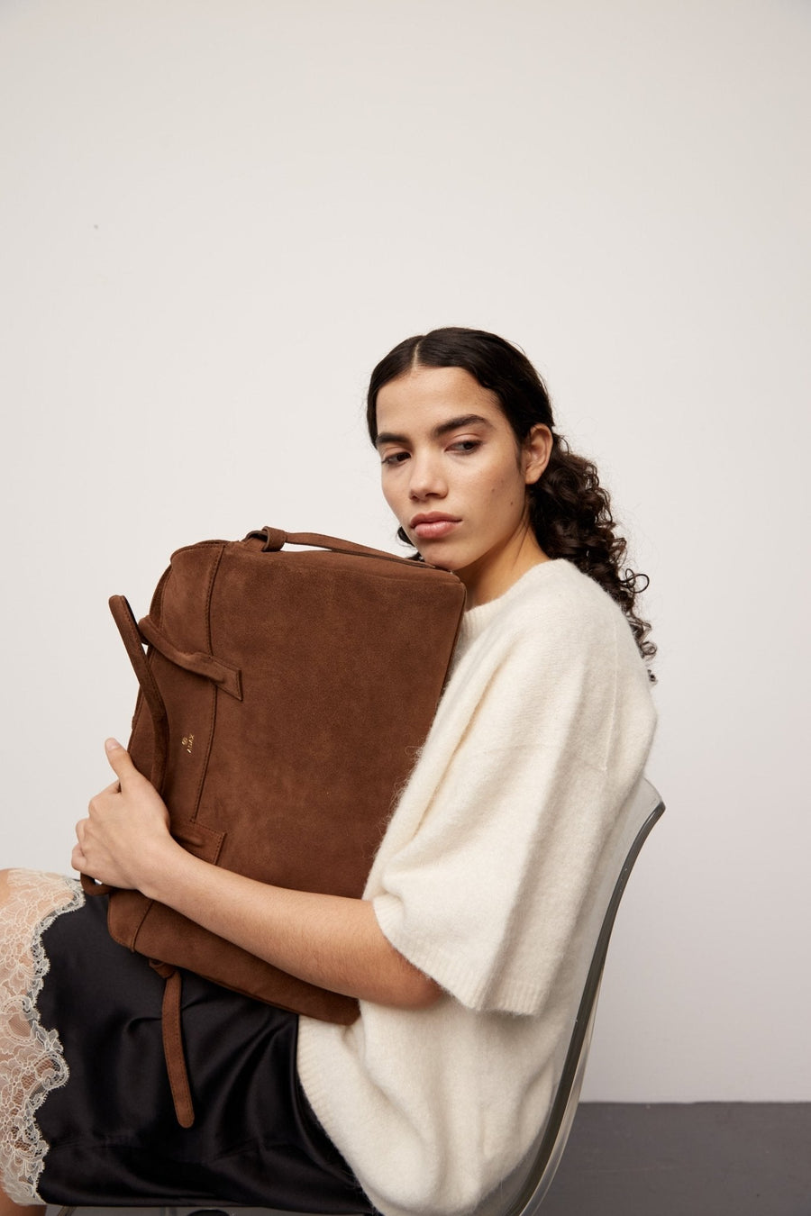 Rozzano shoulder bag Vivienne Chocolate - Adax Shop - Tasker