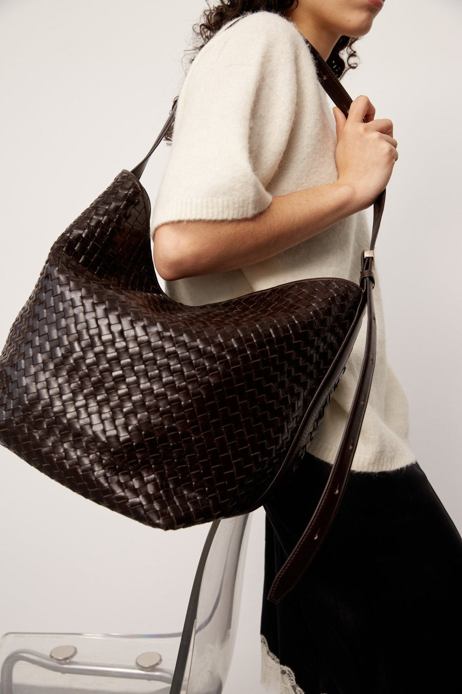 Salerno shoulder bag Malou Dark brown - Adax Shop - Shoulder bags