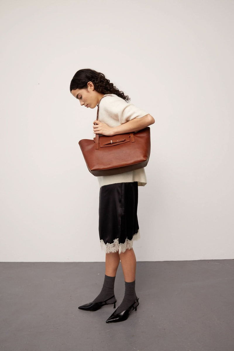 Cormorano shopper Diana Walnut – Adax Shop