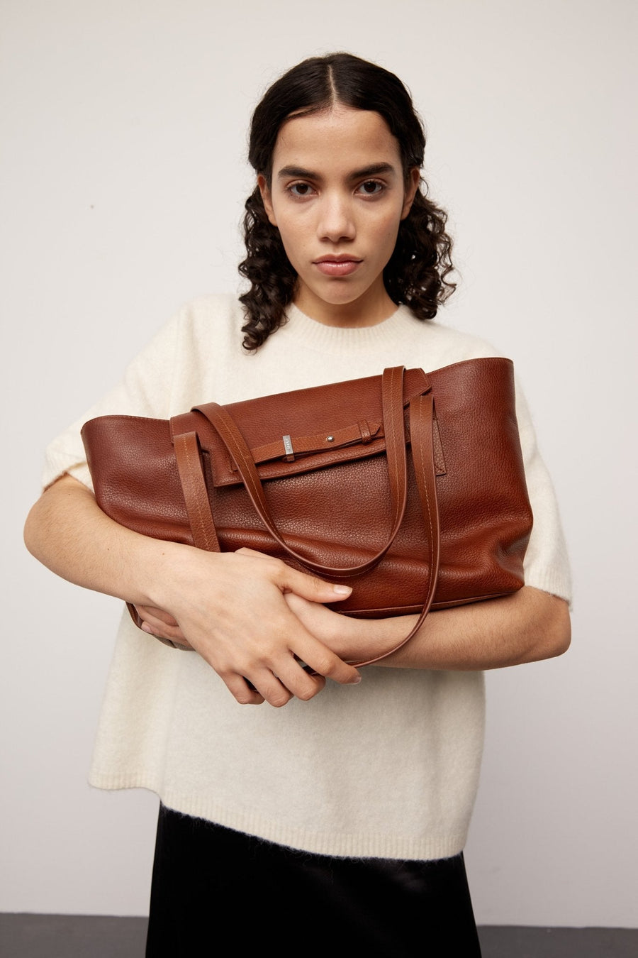 Cormorano shopper Diana Walnut - Adax Shop - Tasker