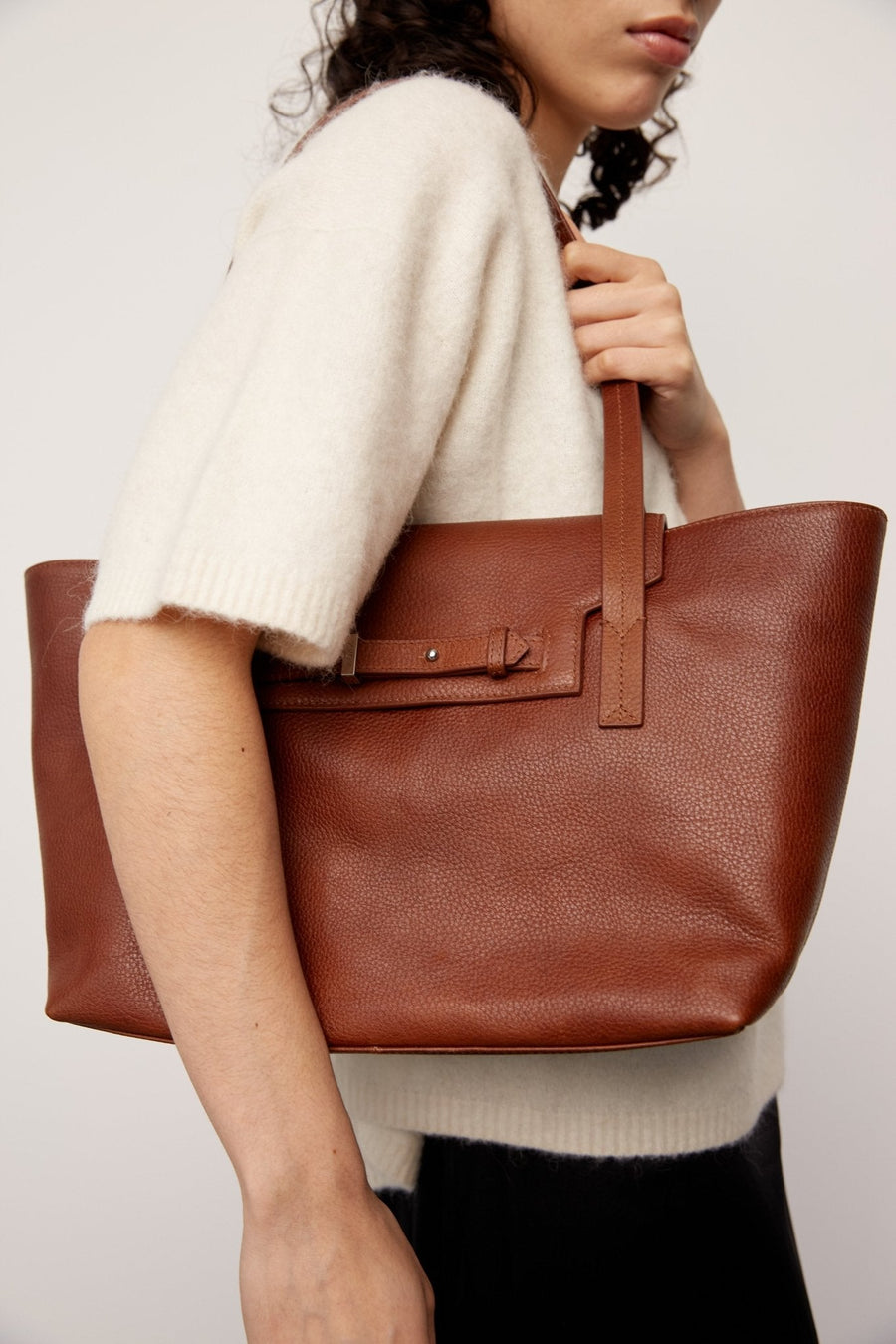 Cormorano shopper Diana Walnut - Adax Shop - Tasker