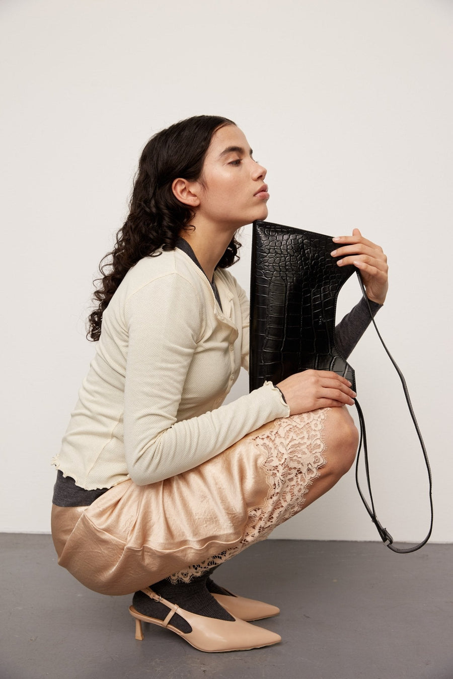 Teramo shoulder bag Ophelia Black - Adax Shop - Tasker