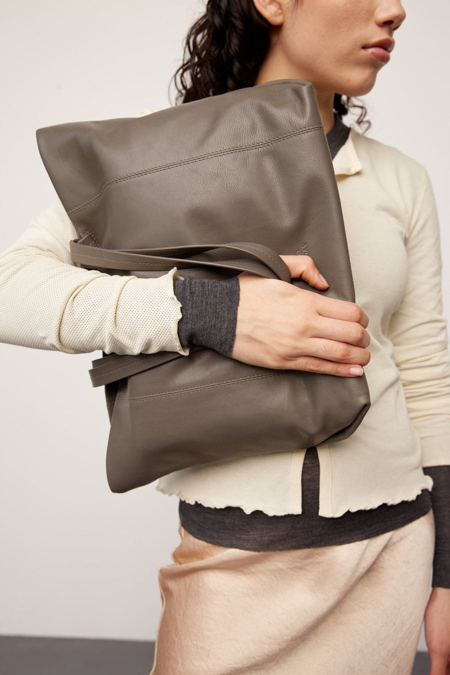 Vittoria shopper Siki Grey - Adax Shop - shopper