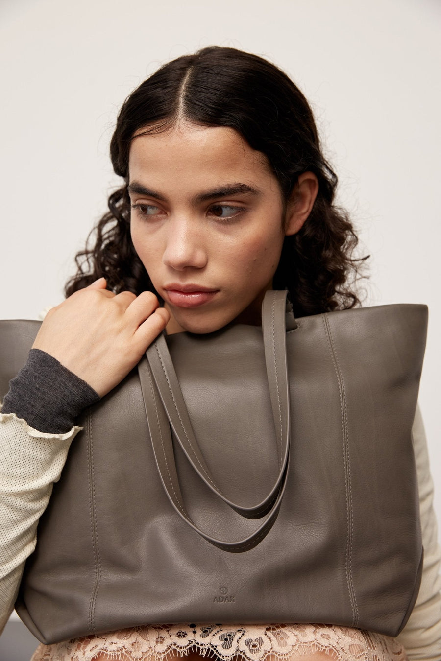 Vittoria shopper Siki Grey - Adax Shop - shopper