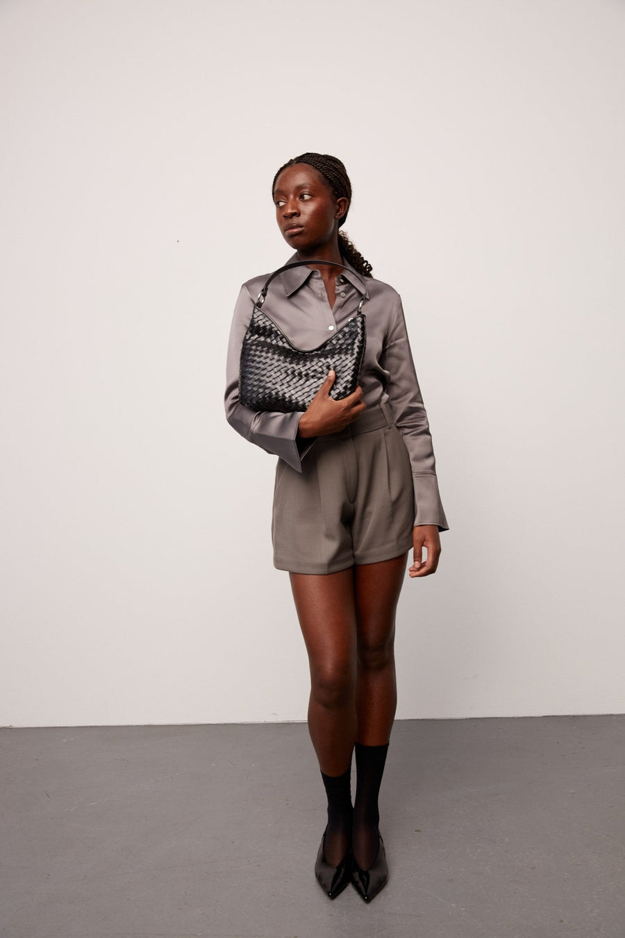 Salerno shoulder bag Mona Black - Adax Shop - Shoulder bags