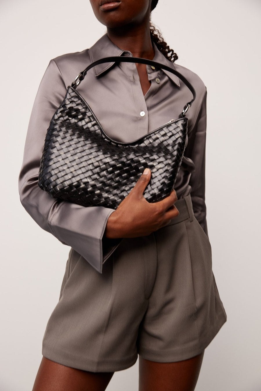 Salerno shoulder bag Mona Black - Adax Shop - Shoulder bags