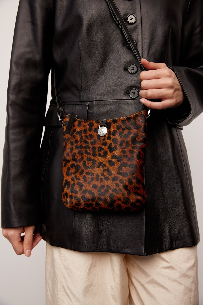 Amalfi leo shoulder bag Tilly Brown leo – Adax Shop