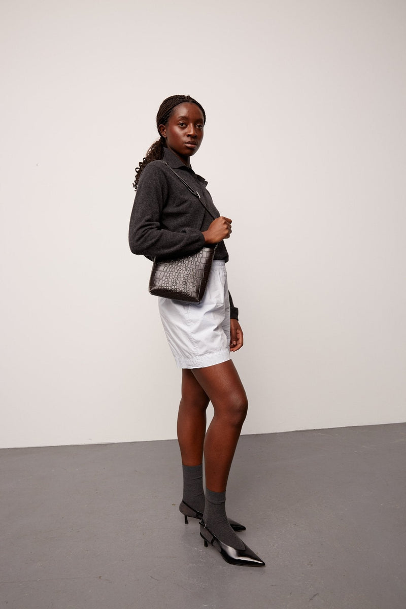 Teramo shoulder bag Sylvia Dark brown – Adax Shop