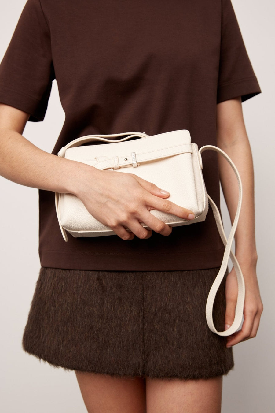 Cormorano shoulder bag Serina Off white - Adax Shop - Shoulder bags