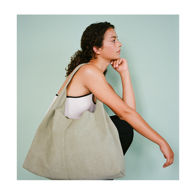 Vegan Bag from ADAX in the colour Mint. 