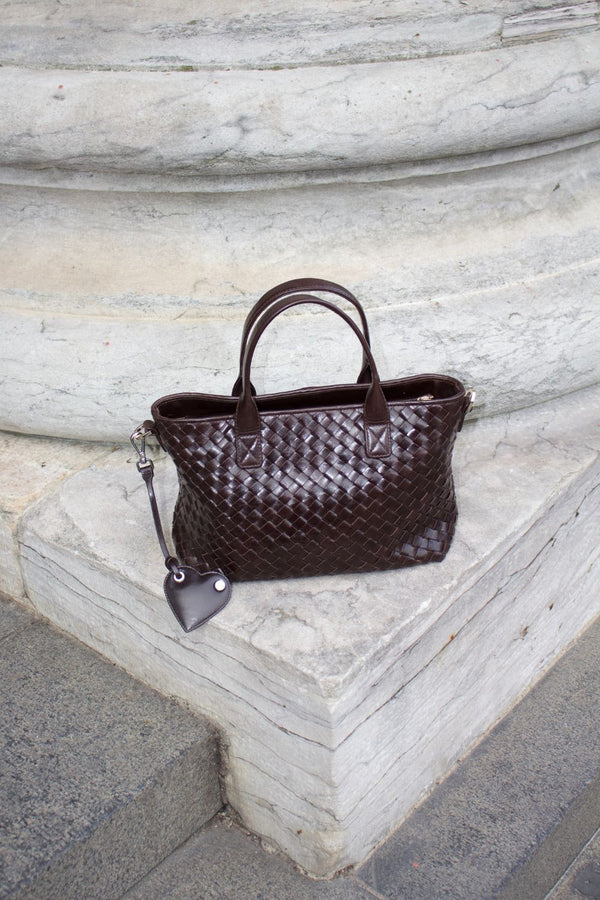 Salerno handbag Uma Dark brown