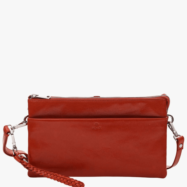 Salerno combi clutch Jasmina Orange – Adax Shop Salerno combi clutch Jasmina Orange – Adax Shop