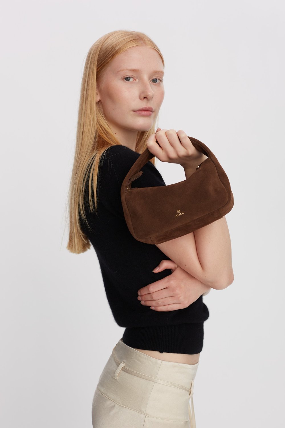 Rozzano shoulder bag Madelaine Chocolate – Adax Shop