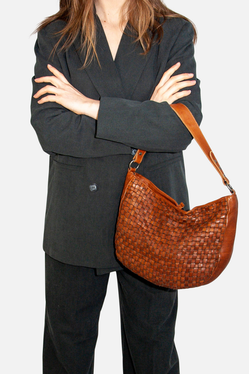 Corsico shoulder bag Ann Cognac