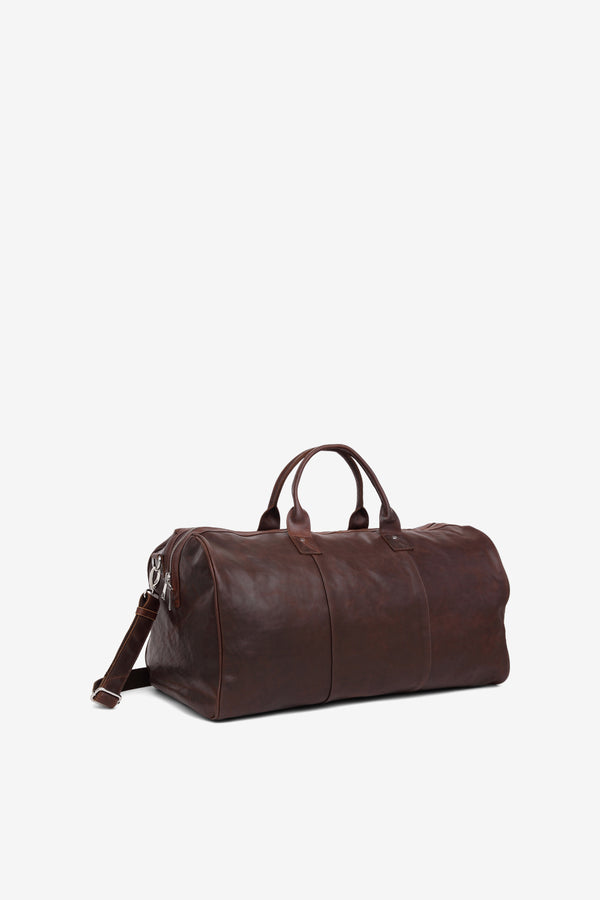 Catania weekend bag Krister Dark brown