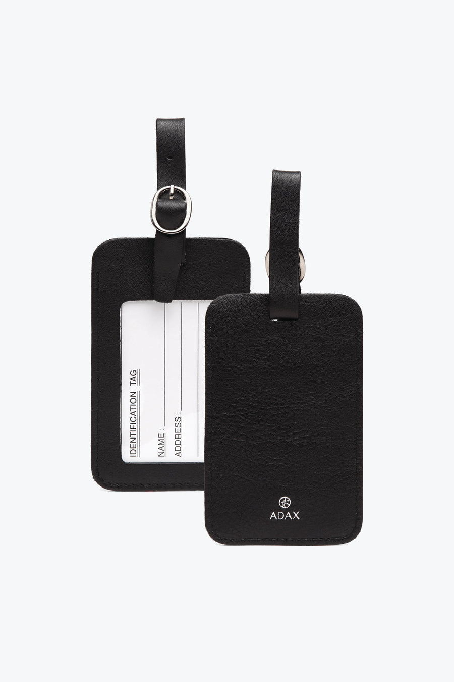 Sesto suitcase tag Asmus Black - Adax Shop - Accessories