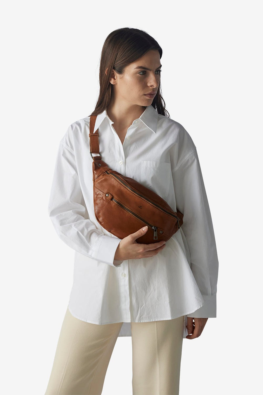 Pixie bumbag Malucca Cognac - Adax Shop - Bumbags